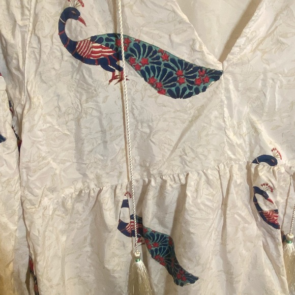 Roller Rabbit Boutique 100% silk blouse - Picture 2 of 5